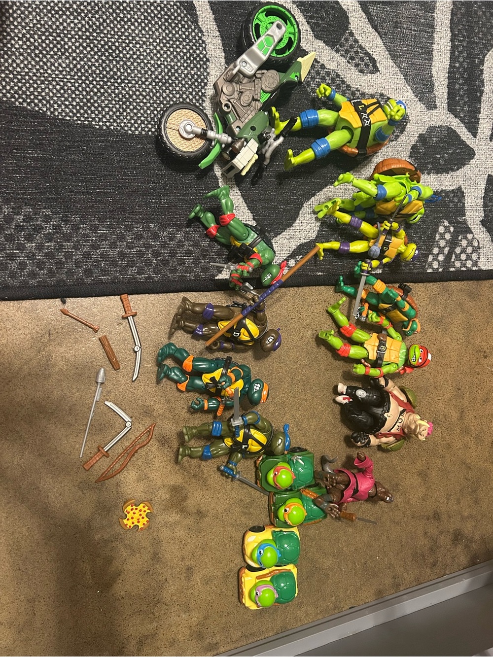 Teenage Mutant Ninja Turtles Action Figure Set - Green